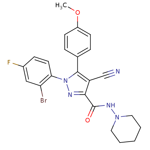 Chemical structure of BindingDB Monomer ID 50266807