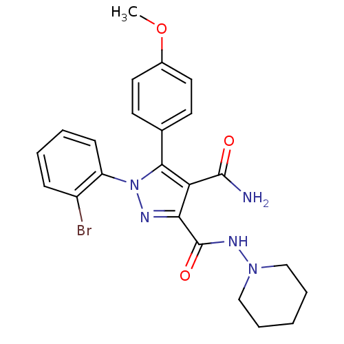 Chemical structure of BindingDB Monomer ID 50266810