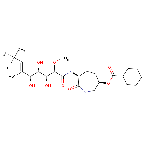 Chemical structure of BindingDB Monomer ID 50267194