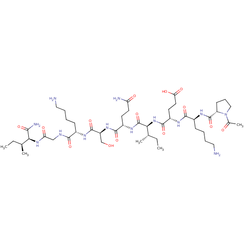 Chemical structure of BindingDB Monomer ID 50267316
