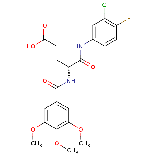Chemical structure of BindingDB Monomer ID 50267317