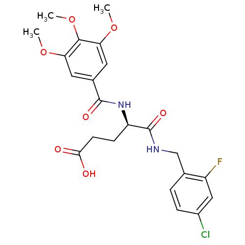 Chemical structure of BindingDB Monomer ID 50267320