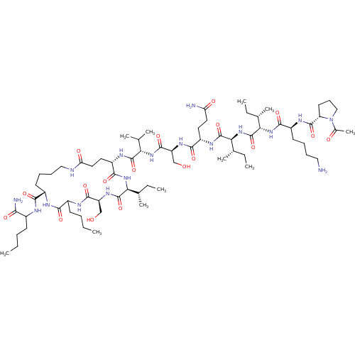 Chemical structure of BindingDB Monomer ID 50267327