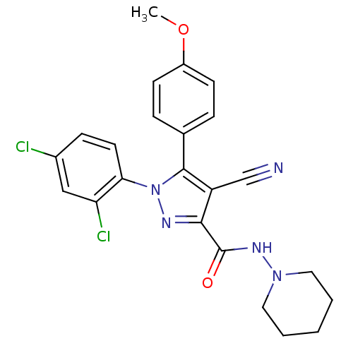 Chemical structure of BindingDB Monomer ID 50267373
