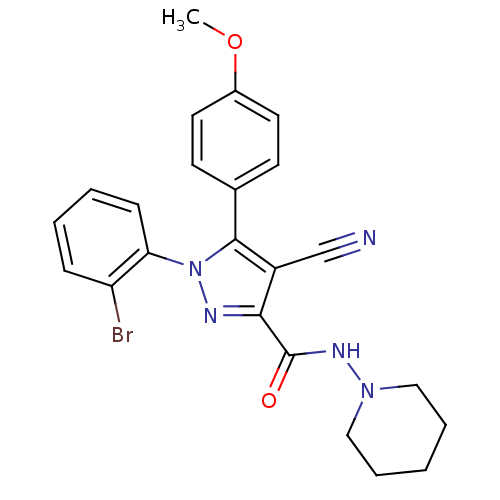 Chemical structure of BindingDB Monomer ID 50267374