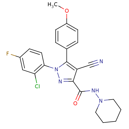 Chemical structure of BindingDB Monomer ID 50267375