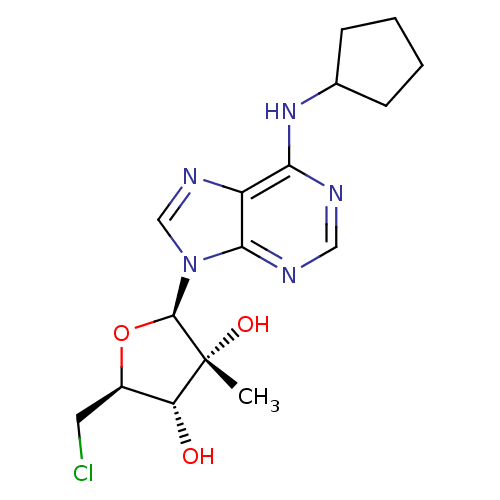 Chemical structure of BindingDB Monomer ID 50267397