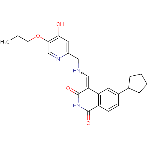 Chemical structure of BindingDB Monomer ID 50267482