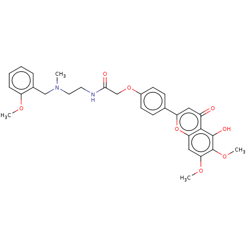 Chemical structure of BindingDB Monomer ID 50267494