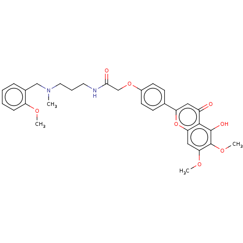 Chemical structure of BindingDB Monomer ID 50267496