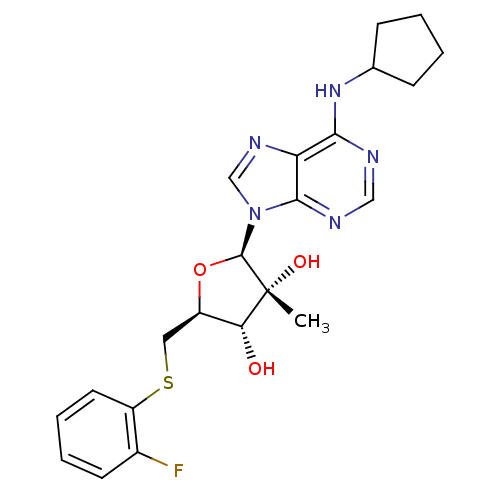 Chemical structure of BindingDB Monomer ID 50267534