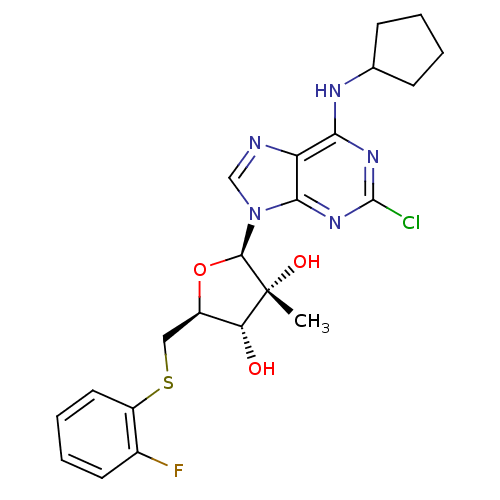 Chemical structure of BindingDB Monomer ID 50267535