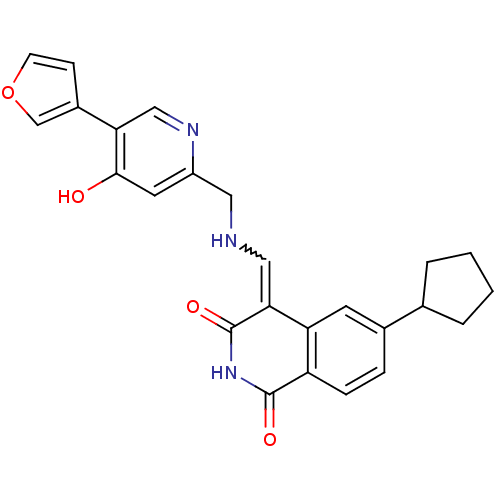 Chemical structure of BindingDB Monomer ID 50267540
