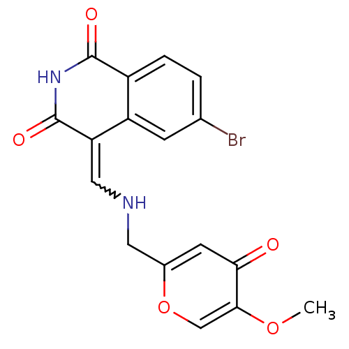 Chemical structure of BindingDB Monomer ID 50267542