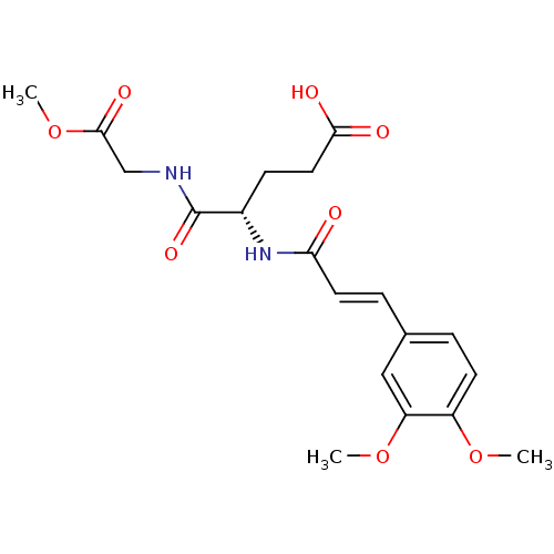 Chemical structure of BindingDB Monomer ID 50267566