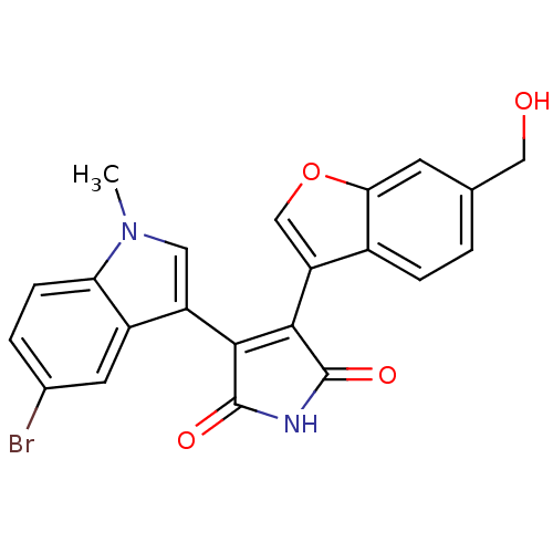 Chemical structure of BindingDB Monomer ID 50267607