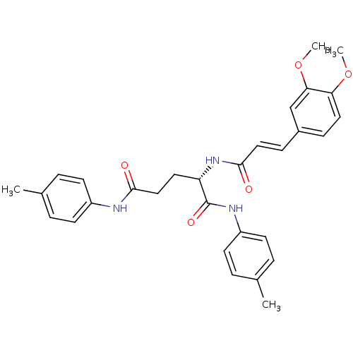 Chemical structure of BindingDB Monomer ID 50267609