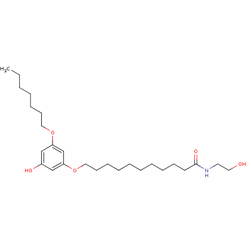 Chemical structure of BindingDB Monomer ID 50267635