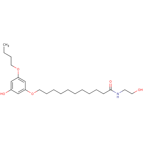 Chemical structure of BindingDB Monomer ID 50267636