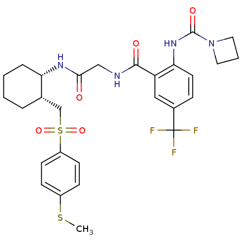 Chemical structure of BindingDB Monomer ID 50268365