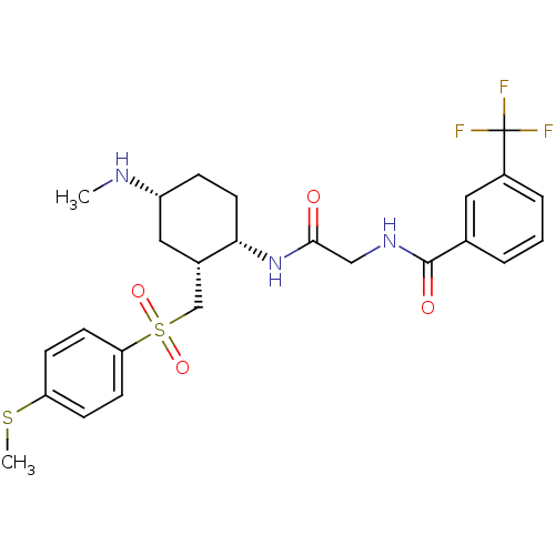 Chemical structure of BindingDB Monomer ID 50268368