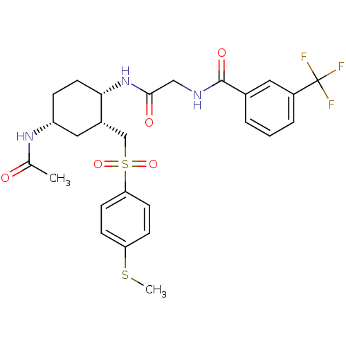Chemical structure of BindingDB Monomer ID 50268372