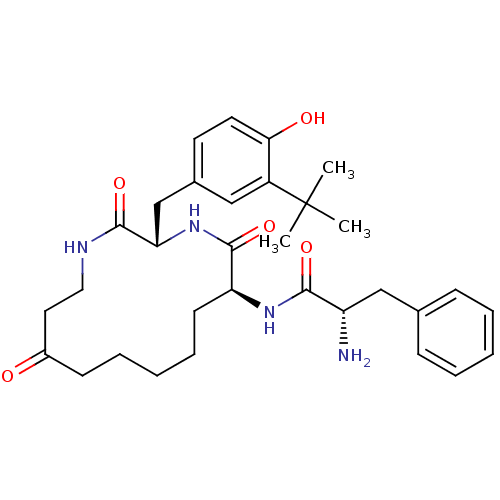 Chemical structure of BindingDB Monomer ID 50268378