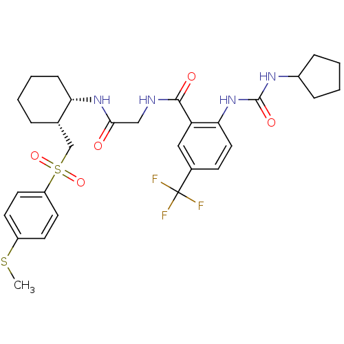 Chemical structure of BindingDB Monomer ID 50268420