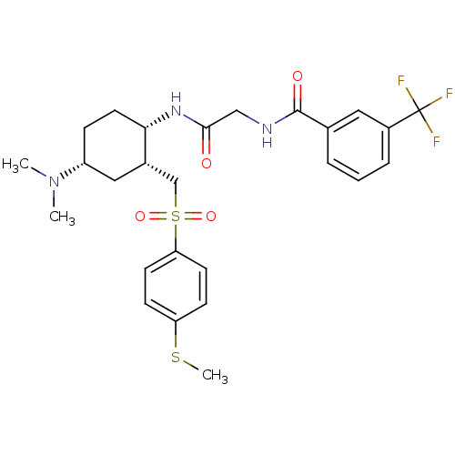Chemical structure of BindingDB Monomer ID 50268423