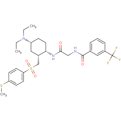 Chemical structure of BindingDB Monomer ID 50268424