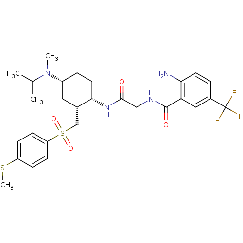Chemical structure of BindingDB Monomer ID 50268426