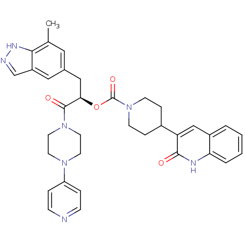 Chemical structure of BindingDB Monomer ID 50268482