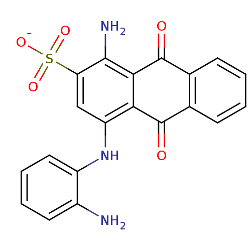 Chemical structure of BindingDB Monomer ID 50268635