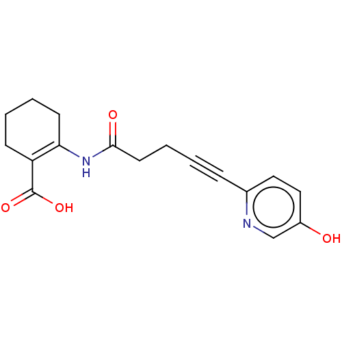 Chemical structure of BindingDB Monomer ID 50268974