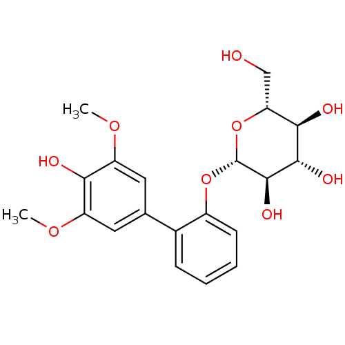 Chemical structure of BindingDB Monomer ID 50269342