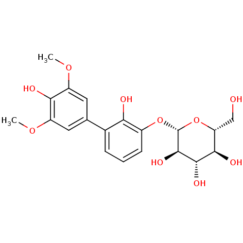 Chemical structure of BindingDB Monomer ID 50269343