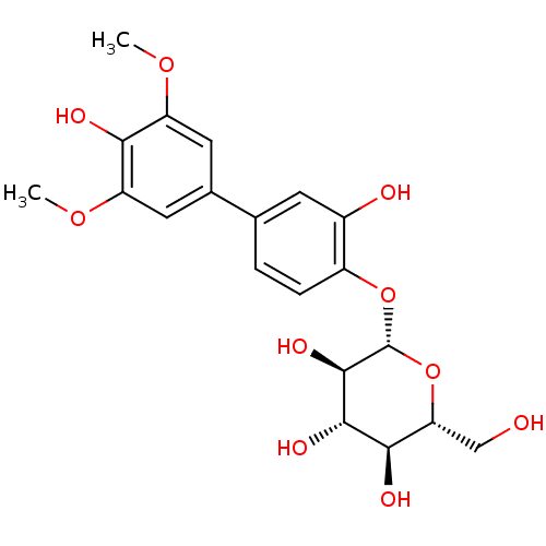Chemical structure of BindingDB Monomer ID 50269344