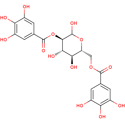 Chemical structure of BindingDB Monomer ID 50269545