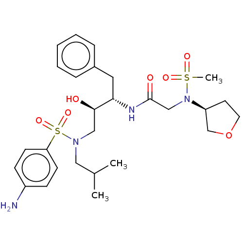 Chemical structure of BindingDB Monomer ID 50270659