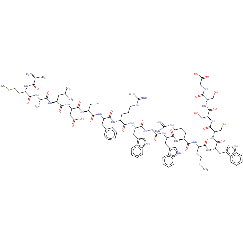 Chemical structure of BindingDB Monomer ID 50271262