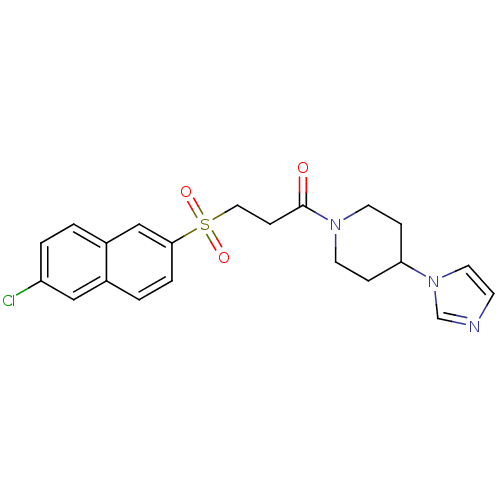 Chemical structure of BindingDB Monomer ID 50271282