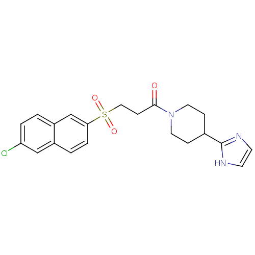 Chemical structure of BindingDB Monomer ID 50271284