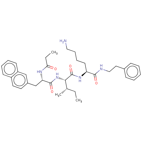 Chemical structure of BindingDB Monomer ID 50271338