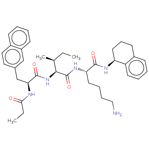 Chemical structure of BindingDB Monomer ID 50271342
