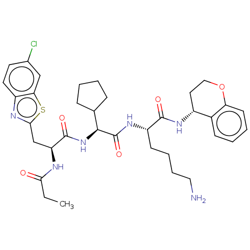 Chemical structure of BindingDB Monomer ID 50271360