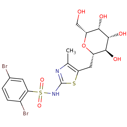 Chemical structure of BindingDB Monomer ID 50272301