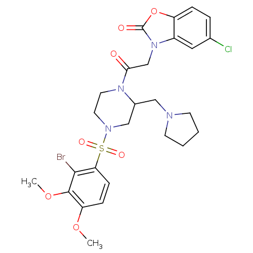 Chemical structure of BindingDB Monomer ID 50272497