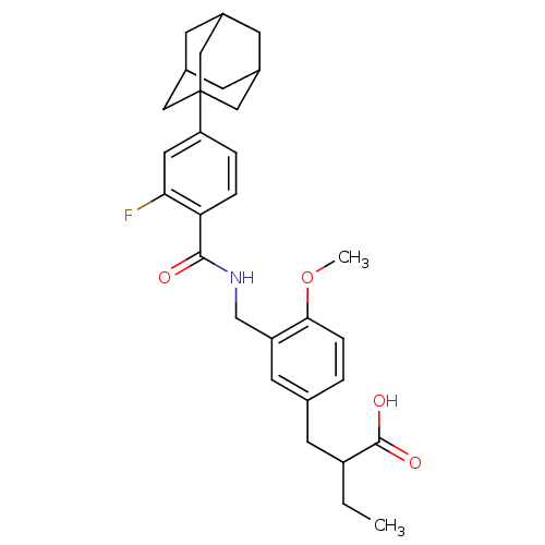 Chemical structure of BindingDB Monomer ID 50273019