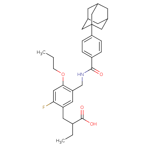 Chemical structure of BindingDB Monomer ID 50273056