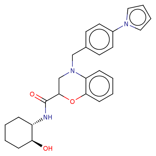 Chemical structure of BindingDB Monomer ID 50273294
